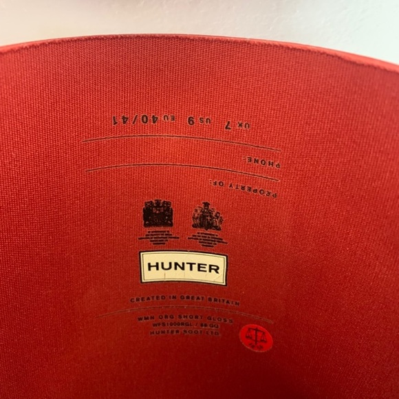 Hunter ‘Original Short’ Gloss Rain Boot - Picture 5 of 5